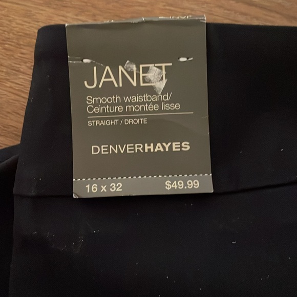 NWT - Navy blue pants - Picture 3 of 3